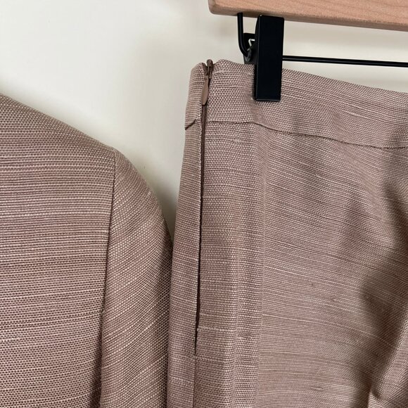 AKRIS 100% Silk Woven Pants Suit Blazer Jacket Coat Trousers Matching Coord Set - Picture 10 of 12